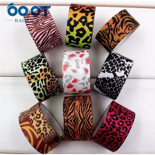 1741134 OOT BAORJCT 25mm 10yard/lot cartoon Ribbons Thermal transfer Printed grosgrain Wedding Accessories DIY handmade material