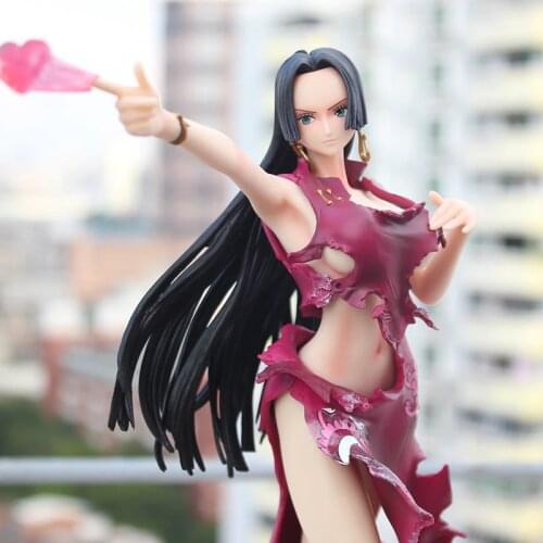 35cm One Piece Gk Statue Boa Hancock Pvc 1/6 Scale Anime Sexy Girls Model Figure