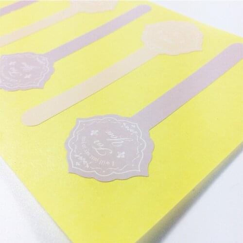 60 Pcs/lot For You Lollipop Design Handmade Seal Adhesive Sticker For Tins Boxes Bags DIY Package Label Sealing Party Decoration