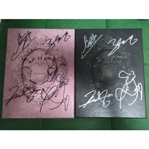 Kill This Love Jennie ROSE LISA JISOO autographed Album CD+Photobook K-POP GIFTS COLLECTION 2020