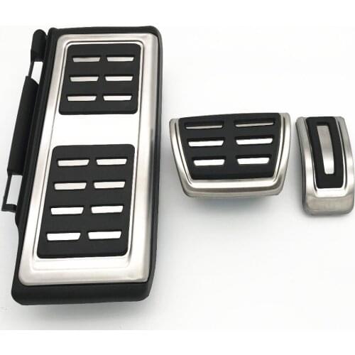 Car Accessories For For Seat Leon 5F MT/AT Accelerator brake Foot Rest Pedal Pad Stickers Styling