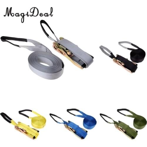 36FT Slackline Kit with Hook & Ratchet Tensioner Balance Training for Children Kids Adult Walking Camping Fitness Equipment