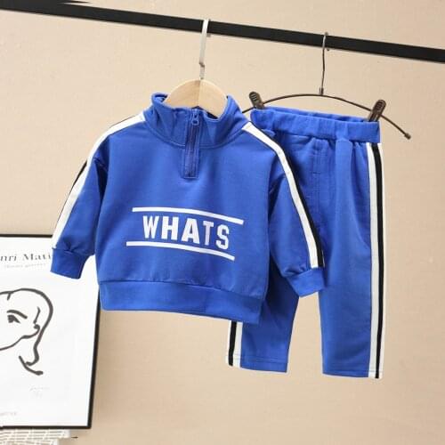 Boy clothes sets summer kids fashion cotton coat+pants 2pcs tracksuits for baby boys girls children casual jogging suit clothing