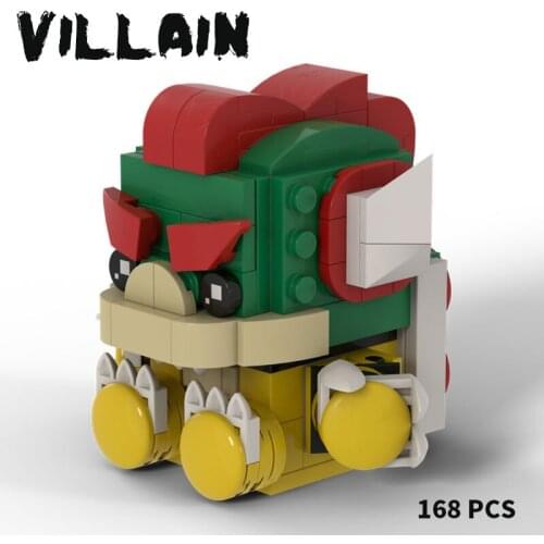 MOC Building Block Maker Movie Game Classic Villain Figures Creative Assembly Model Kids Toy DIY Build Brick Birthday Gifts