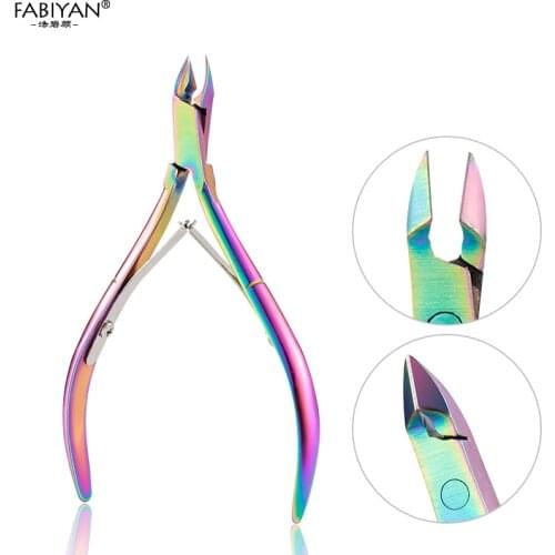 Dead Skin Remove Cuticle Nippers Nail Art Scissor Cutter Clipper Trimmer Plier Manicure Toe Pedicure Finger Tool Stainless Steel