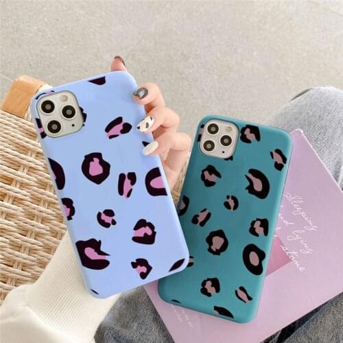 Fashion Leopard Print Cover For Samsung Galaxy S20FE S9 S10 S20 Plus A10 A20 A30 A20E A21S A31 A40 A50 A51 A70 A71 A91 TPU Case