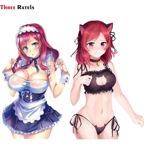 Three Ratels FC814 Anime girl Nishikino.Maki LOVE LIVE car windshield sticker notebook decal