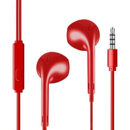 NM-LK06 Fully Compatible Wire-controlled Music Phone Headset Earphones