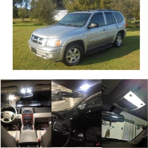 Interior Led lights For 2004 Isuzu Ascender Axiom Rodeo Dome Light Map Light License plate light