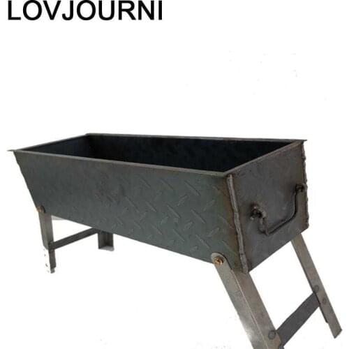 Izgara Portatiles Portable Smoker Korean Camping Mini Barbacoa De Carbon Grill for Outdoor Churrasqueira Parrilla Bbq Barbecue