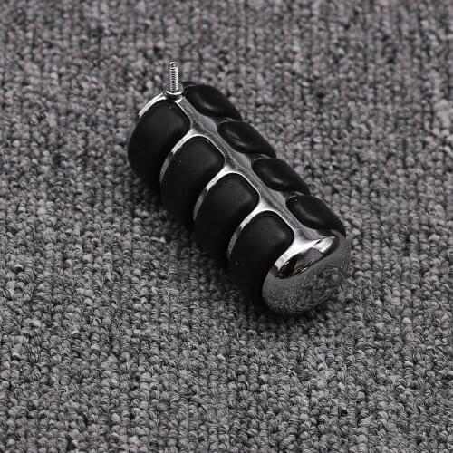 For Yamaha V-Star XVS 650 950 1100 Triclicks Universal Car Styling Chrome Black Shift Lever Peg Cover Brake Toe Heel Round Pedal
