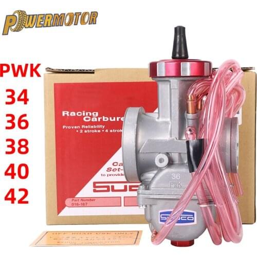 PWK 34mm 36mm 38mm 40mm 42mm Universal Motorcycle Carburador Carburetor For Suzuki Yamaha Honda ATV UTV Scooter