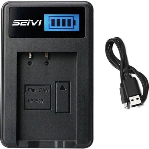 Battery Charger For Canon LP-E17, LP-E 17, LPE17, LC-E17, LC-E17E