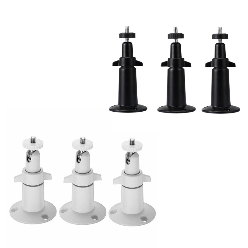 3pcs Metal Security Wall Indoor Outdoor Adjustable Mount Wall/Ceiling Security Bracket for Arlo or Arlo Pro Camera Cam