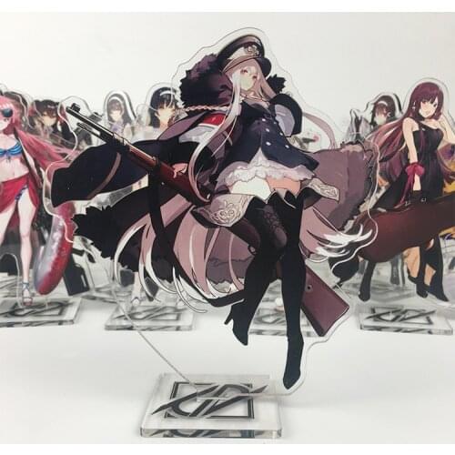 Anime Game Girls Frontline M4A1/M16A1/AR15/SOP2/RO635 UMP45 Cosplay Double Side Acrylic Stand Figure Model Plate Desk Decor Gift