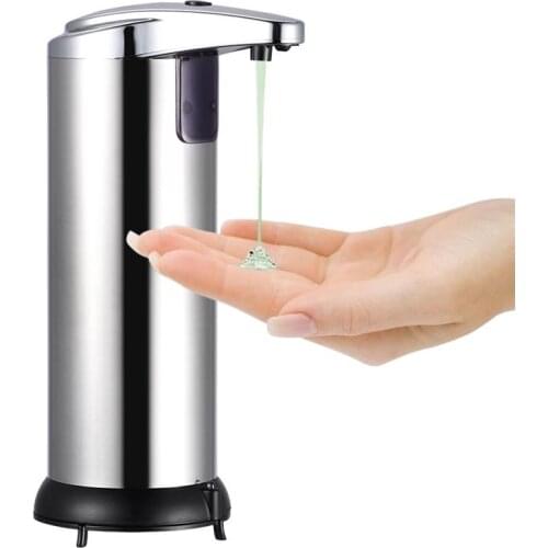 Automatic Sensitive Gel Dispenser Hand Induction Touchless Gel Dispenser with IR Sensor Stainless Steel Container Dropping
