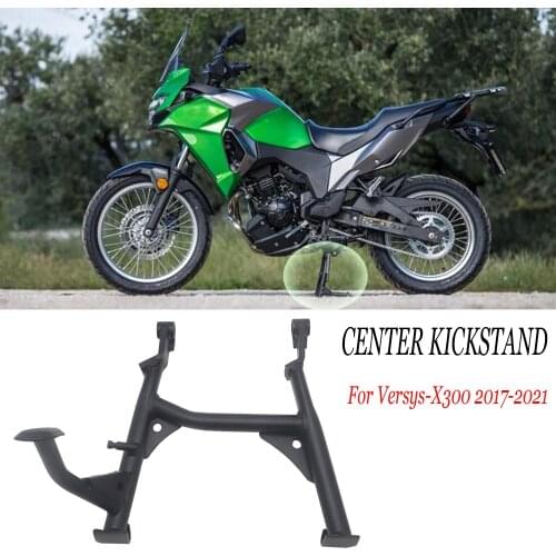 Motorcycle Centerstand Center Kickstand Foot Side Stand For Kawasaki Versys X300 X-300 2017 2018 2019 2021 Motorcycle Parts