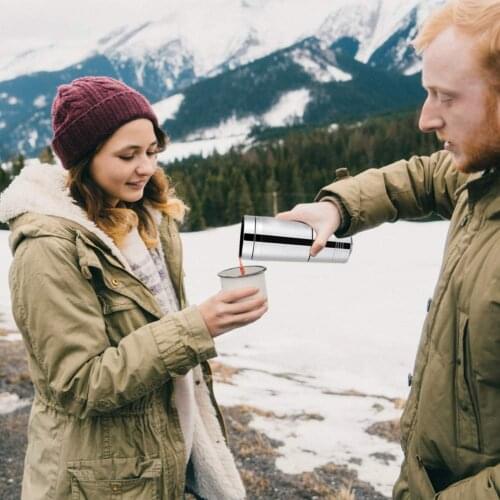 NEW-Car Heating Kettle, Simple 12V 300Ml Portable in Car Coffee Maker Tea Pot Vehicle Heating Cup Lid Outdoor Water Bottle Elect