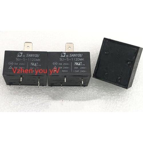 FOR SANYOU SLI-S-112DMK 12VDC 4-pin brand new 30A T91 air conditioner relays 30A 250V 30A 240V 1.5VH