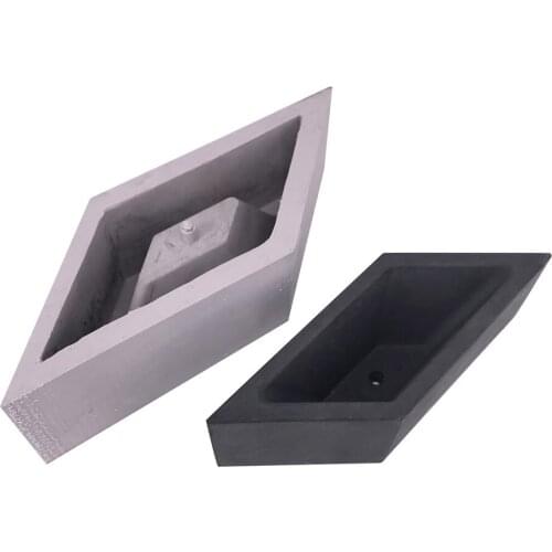 Creative Rhombus Silicone Mold Personality Geometric Succulent Flower Pot Silicone Mold Plant Potted Mold Crafts Gifts Mold