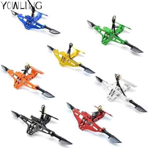 Motorcycle CNC License Plate Bracket Licence Plate Holder Frame Number Plate For HONDA PCX 125/150 PCX125 PCX150 MSX 125 MSX125