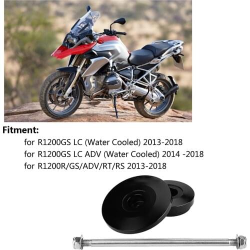 Motorcycle Rear Wheel Fork Axle Sliders Cap Crash Protector for BMW R1200GS LC 2013-2018 for BMW R1200R/GS/ADV/RT/RS 2013-2018