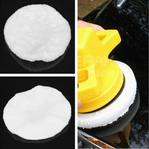Polishing Bonnet Buffer Pad Microfiber Bonnet Car Polisher Pad Cover For Car Paint Care
