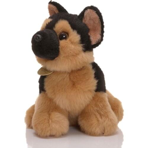 Dog Breed with a Long Silky Coat Long Plush German Shepherd Dog Funny Doll Toys for Children Birthday Christmas Gift