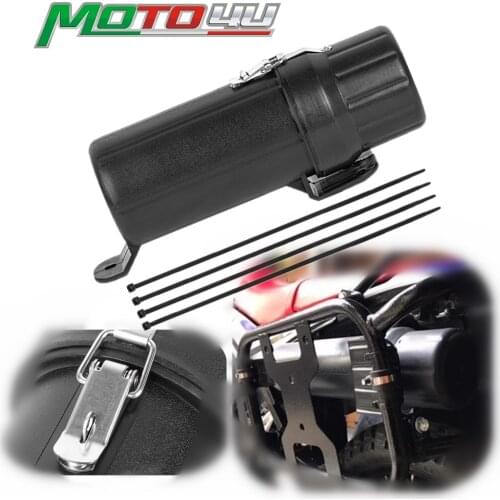 Universal Off-Road Motorcycle Waterproof Tool Tube Buckle Locker Strap Gloves Raincoat Storage Box Motos Accessories Tooltube