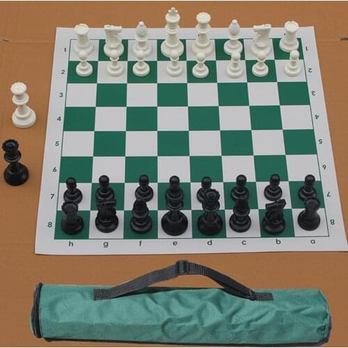 High Quality International Chess Pieces and Mousepad Board Chess Set Children Entertainment Gift