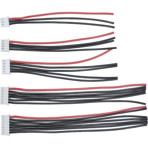 10pcs 15cm 20cm 2S 3S 4S 5S 6S Balance Charging Wire Cable 20 AWG Silicon Wire JST-XH Balance RC Lipo Battery