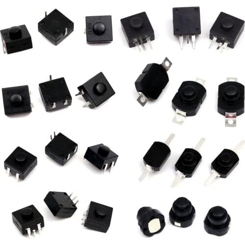 4 pieces Click clicky on off switch LED Flashlight torch Push Button Switch headlamp Lantern light DIY parts Repair accessories