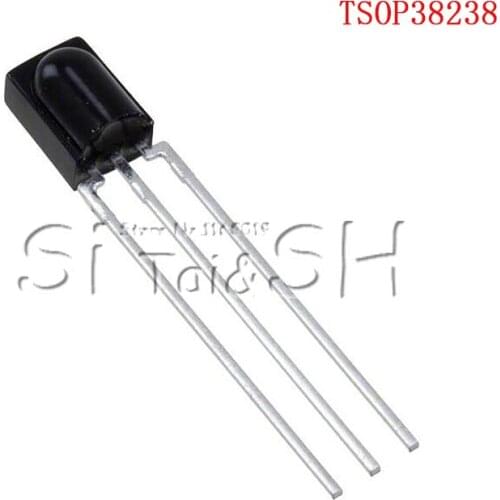 5pcs/lot TSOP38238 IC IR RCVR MOD 38KHZ DOME AXIAL 38238 P38238 OP38238