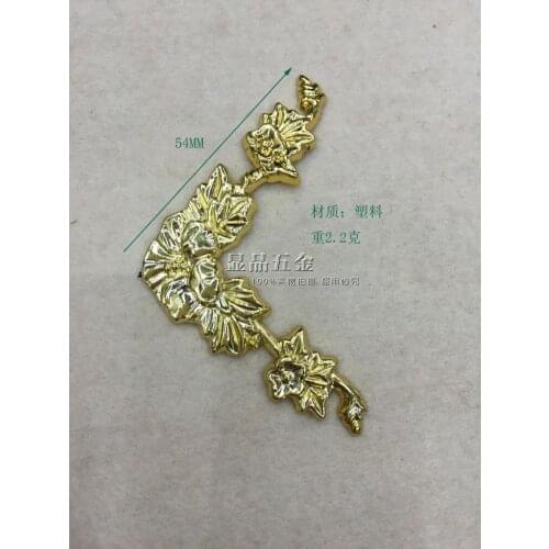 54*54 mm Plastic corner box accessories Wedding decoration Frame corner Corner flower Label box wholesale