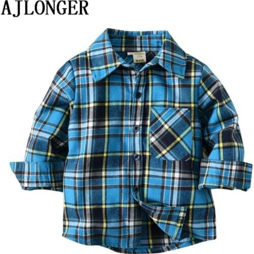 AJLONGER Long Sleeve Shirts For Boys