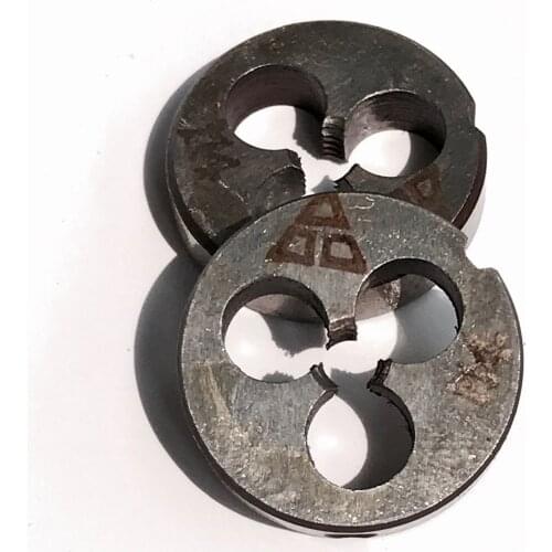 Free shipping 2PCS ALLOY STEEL MADE BSW 3/16"-24 right hand Pipe die for steel metal workpiece outer threading working