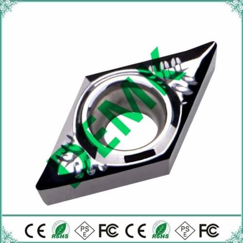 DCGT070202 DCGT070204 DCGT11T302-AK High-quality non-ferrous metals,aluminum alloy,copper and wood special boring,carbide insert