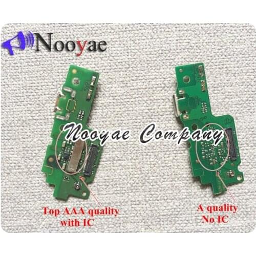 For Huawei Y6 II Y6ii Y6-2 Charger Port USB Charging Connector Flex Cable Microphone 10pcs/lot
