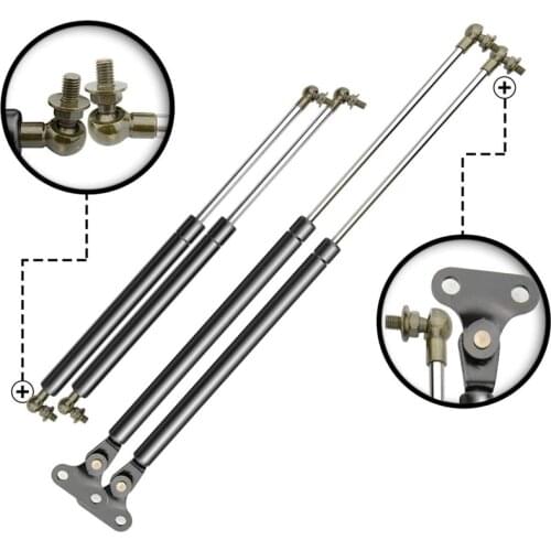 For Toyota Land Cruiser 100 Series Lexus LX470 1998-2007 Front Hood & Tailgate Rear Hatch Lift Supports Shock Struts