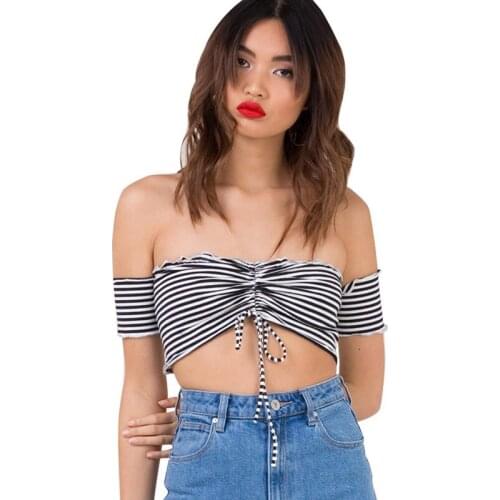 Женские укороченные футболки HHJJGKF China At AliExpress