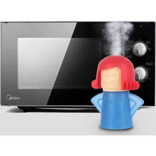 Kitchen Accesories Angry Mom Microwave Cleaner Creative Kitchen Tool Supply Kitchen Gadget Sets