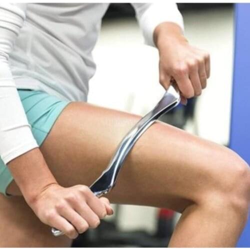 Body massager deep fascia knife to ease muscle relaxation therapy scrapping myofascial relaxation exercise rehabilitation