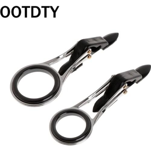 Guide Ring Fishing Rod Pole Line Guides Top Rings Folding Stainless Steel Telescopic DIY Eye Ring Repair Kit Tackle Accessories