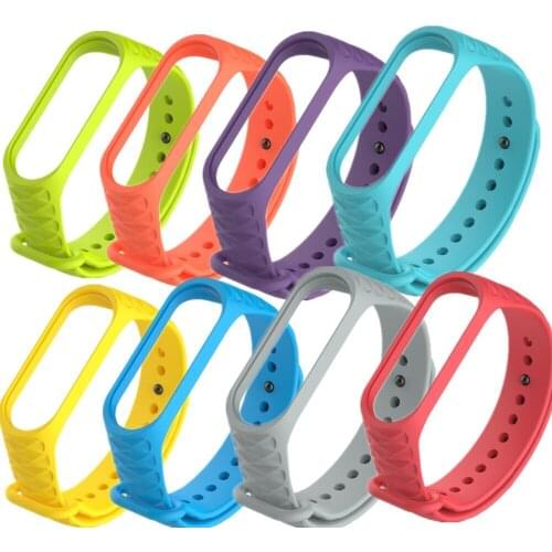 Bracelet for xiaomi mi band 5 strap silicone wrist belt For xiaomi 5 4 smartwatc accessories Miband 5 4 3 strap smart watch band