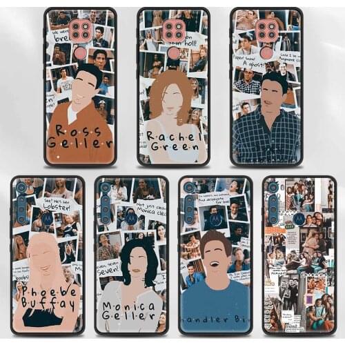 Friends TV Star Show World Phone Case For Motorola Moto G9 Play One Fusion Plus G8 Power Lite One Hyper Edge E6s Silicone Cover