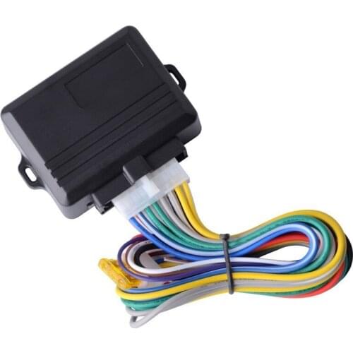 12V alarm system 4 doors and windows, automatic closing window, automatic glass elevator assembly for Audi car