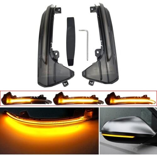 Rearview Mirror Dynamic Blinker Indicator For Audi A6 C7 C7.5 4G S6 LED Turn Signal Light 2013 2014 2015 2016 2017 2018 RS6