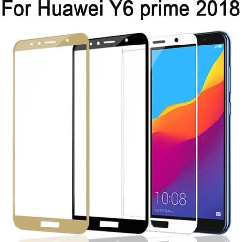 Protective Glass For Huawei Y6 Prime 2018 Glass On Y 6 Prime 2018 honor 7a 7c 7 a Screen Protector Tempered Glas Protection Film