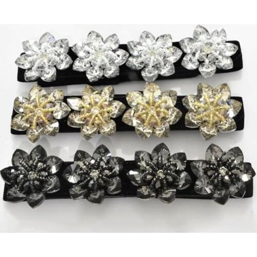 Womens runway fashion diamonds beaded elastic Cummerbunds female Dress Corsets Waistband Belts decoration wide belt R2393