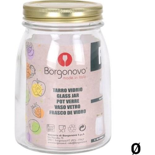 Jar Borgonovo Flexy Glass
